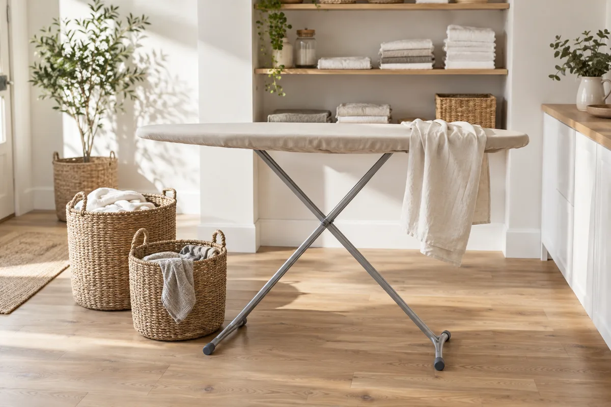 Aménager une buanderie sur parquet sans rayer le sol