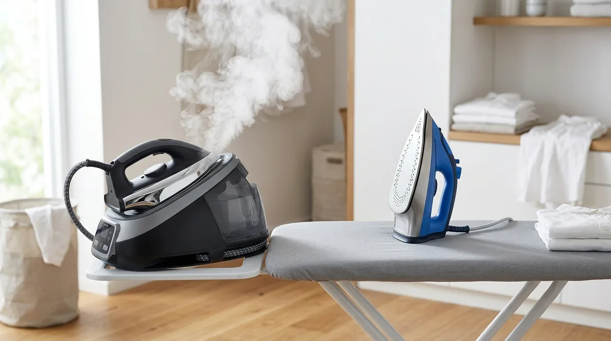 Centrale vapeur ou fer classique : lequel choisir ?